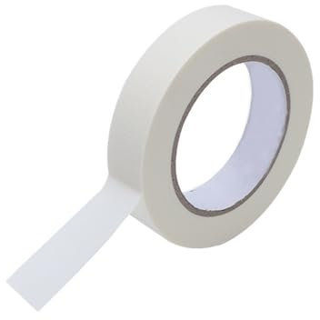 WANGENPING Künstlerband Weißes, 25mm x 50m Abdeckband, Selbstklebendes Maler, Klebeband, Reißbar Kreppband Malerband, Abnehmbares Papierband, für DIY Malen, Scharfe Farblinien Zeichnungen, Kunst