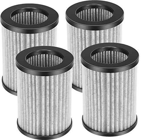 4 Pack Replacement Filters Compatible with Pure Enrichment PureZone Mini Portable Air Purifier PEPERSAP