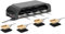 Stöckli Raclette PizzaGrill for8 Hot'Stone in Anthrazit+ 2 x Pizza/Keramikpfännchen Set