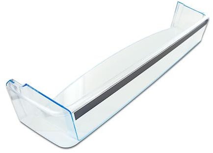DL-pro Vano portaoggetti 490 x 80 mm per Bosch Siemens 665519 00665519 - Vassoio portabottiglie, scomparto laterale, per frigorifero, congelatore