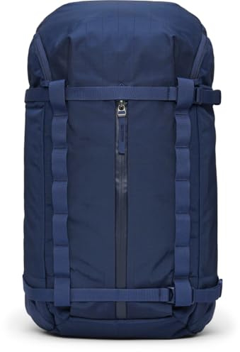 Db Journey Snow Backcountry Backpack - Durable Backpack for Skiing, Snowboarding & Hiking, Water-Resistant Ski Bag for Helmet & Accessories, Hydration Compartment, 25L - Blue Hour