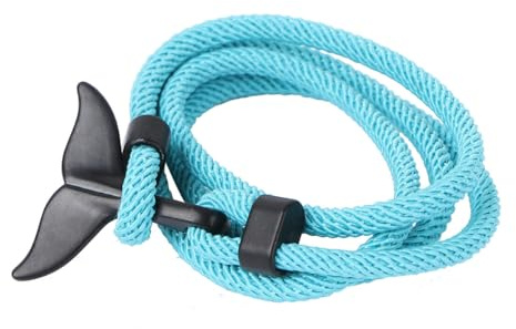 LIGIGWASH Justeringbar Unisexarmband med Ankarmotiv och Valfena Personlig Stil för Dagligt Bruk och Årsdagar Hållbart och Elegant Accessoar för Resor och Fester