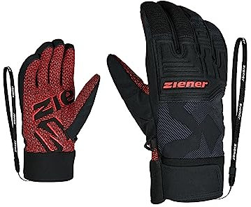 Ziener Erwachsene Ski-Handschuhe/Wintersport Wasserdicht Atmungsaktiv GARIM AS, gray ink camo, 9