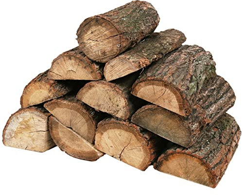 Leña secada para campos de fuego, barbacoa o chimenea Roble, 30 kg