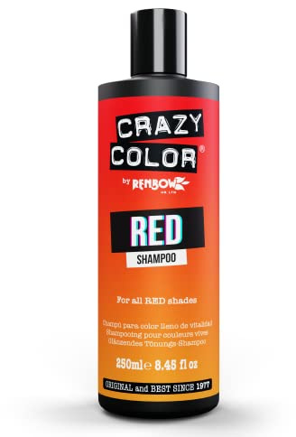 Crazy Color Red Shampoo 250ml - Shampoo für rotes Haar