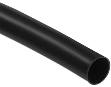 QUARKZMAN Tubi in PVC Nero, 9mm(3/8) ID 10ft Guaine per Cavi Elettrici Guaina Flessibile Protettiva di Cavo per Protezione di Fili e Cavi
