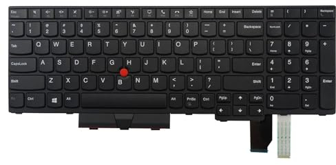 Table-King Clavier de rechange pour Lenovo Thinkpad P15V T15P (anglais américain, non rétroéclairé, Trackpoint)