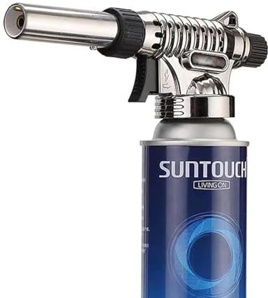 Torce Da Cucina, Testa Della Torcia A Propano Con Accenditore A Pulsante For Saldatura, Brasatura E Cottura