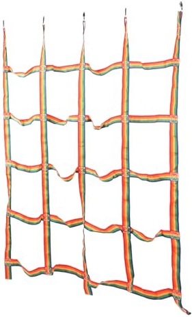 POENVFPO Climbing Net. - Climbing Net Supports Development and Coordination While Playing Outdoors
