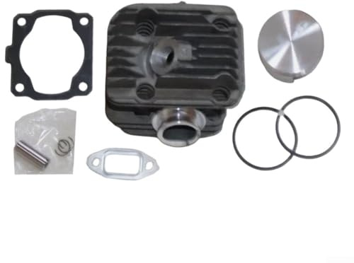 Kit de piston de cylindre de 40 mm compatible avec les tronçonneuses MS200 MS200T, comprend tige de piston, joints, joints et rondelles, remplacement pour pièce 1129, conçu pour une performance
