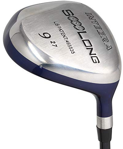 Senior Men's Integra SoooLong 9 Wood Golf Club, Right Handed Senior Flex with Premium Men's Arthritic Grip