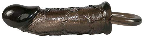 ALLUNGA PENE PRESERVATIVO REALISTICO SILICONE ESTENSORE UOMO SEXY TOY GUAINA