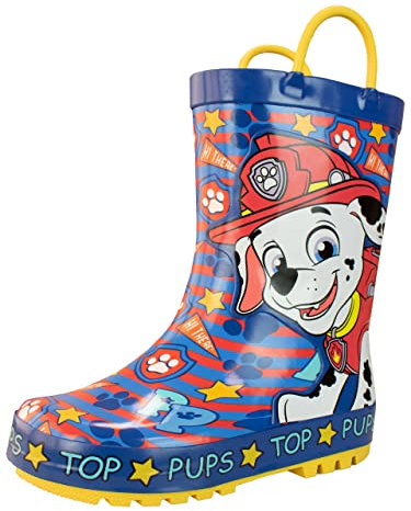 PAW Patrol Jungen Gummistiefel Marshall Blau EU 23 (Größe UK 6)