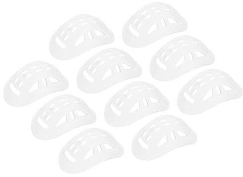 DEARMAMY 10pcs Hard Hat Chin Cup Helmet Protective Chin Cushion Rubber Comfortable and Stable Easy to Use Suitable for Most 2cm Wide for Construction Site Safety
