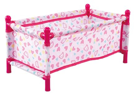 Asiento de Cama para muñecas, portátil, Mini de Transporte para niños pequeños, Accesorios de Juego de rol para niños, Muebles de Viaje para muñecas de Peluche, Asiento Inspirado en la Cuna