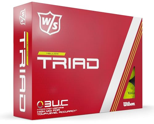 Wilson W/S TRIAD YELLOW 12-BALL