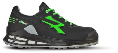 U POWER Jago, Scarpe Antinfortunistiche Basse con Tomaia in Microfibra Bottalata, Puntale AirToe Aluminium, Suola Infinergy, Sistema Antiperforazione(44)