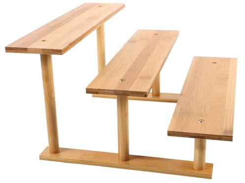 Happyyami Per Piante Legno Espositore Decorativo per Vasi e Piante da Ladder e Ufficio