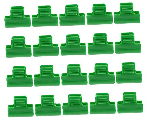 Milisten 40Pezzi per Pellicola Serra Resistente per Fissaggio Clip Antiscivolo per Giardinaggio e Piante Accessori Pratici per Serra e Tunnel