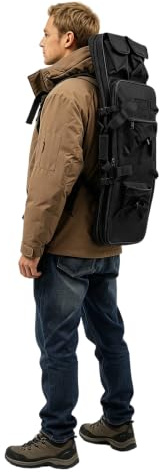 Sac tactique, 81 x 24 cm, sac de transport, sac à dos, sac de transport