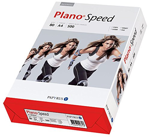 2500x Papier A4 80g Kopierpapier Druckerpapier Tinte Fax Multispeed Plano Speed Weiß
