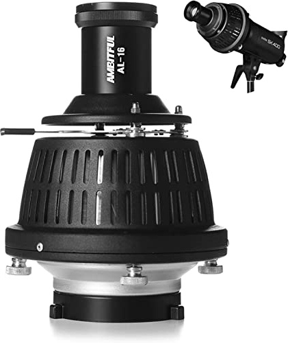 AMBITFUL AL-16 Bowens Mount Conical Optical Focalize Condenser Art Special Effects Shaped Beam Light Cylinder Light Cylinder