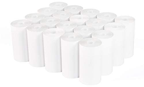 L LIKED Thermorollen 57x30mm - Thermopapier - Kassenrollen für EPOS-Drucker, POS-Terminal, Kassensystem（20 Rollen）