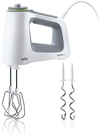 Braun HM5100WH MultiMix Hand Mixer, White