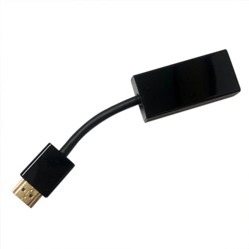 ZAHARA DAIY Mini HDMI till VGA konverteringskabel adapter