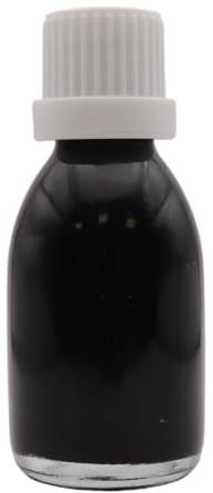 KD89 Laque épaisse pour aiguilles de montres, pendule, médailles, maquettes, excellente tenue même sur l'acier inoxydable - Plusieurs coloris disponibles - env. 30ml (Noir)