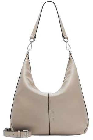 LIEBESKIND Berlin Umhängetasche „Paris M“ – Hobo Bag Bag aus Leder mit Schulter- und Umhängetasche-Riemen – Schultertasche, geräumiges Hauptfach mit Reißverschluss und zwei Innenfächern