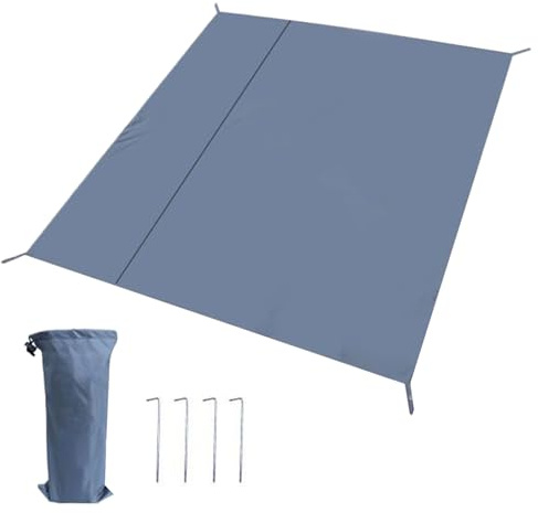 Tappetini per tenda – ultraleggeri e impermeabili, per pavimenti portatili, robusti e compatti, robusti e facili da pulire, per campeggio e escursioni
