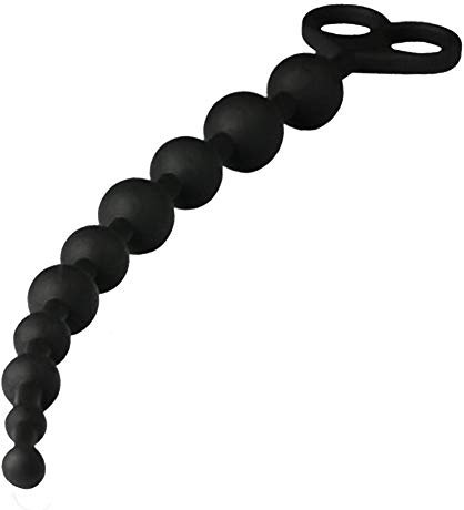 SXOVO Anal Kette mit 10 Kugeln, Anal Plug mit Anal Kugeln für Männer und Frauen