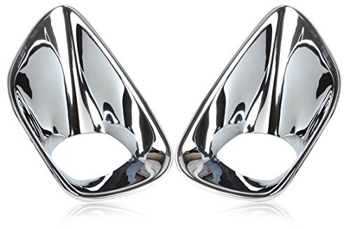 Eastar Chrome Front Nebelscheinwerfer Light Cover Trim für Jeep Grand Cherokee 2011-2013