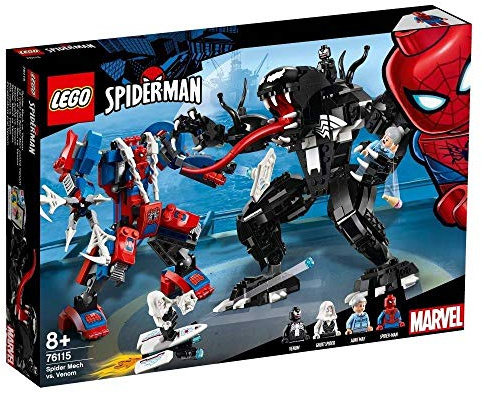 LEGO Marvel Spider-Man 76115 Spider Mech vs. Venom Building Kit