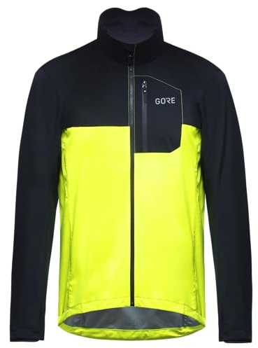 GORE WEAR Spirit, Chaqueta Hombre, Neon Yellow/Negro, M