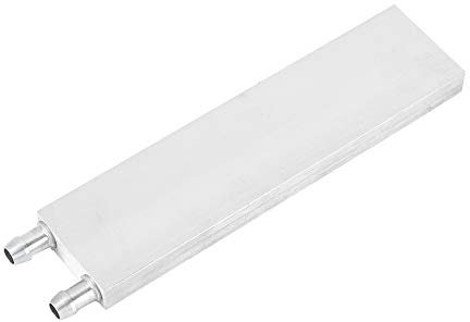 BuyWeek Blocco di Raffreddamento ad Acqua, Dissipatore di Calore in Lega di Alluminio Radiatore CPU per PC Computer (40x120mm)