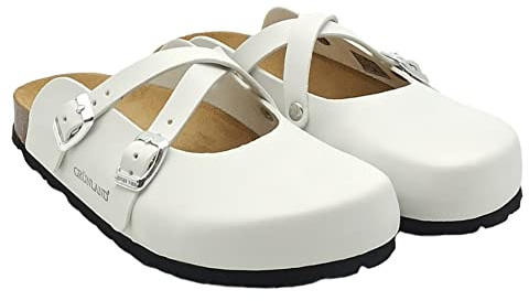 Grunland Sara | Olandesina in Sughero Naturale CB0017 Bianco 40