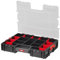 Sortimentskasten Organizer mit variablen Einteilern und seitliche Verriegelung von Kreher, Maße 44,5 x 33,5 x 8,5 cm (XL)