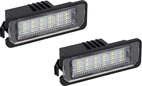 Godimg luz matricula compatible con Golf 4, 5, 6, 7 y Polo compatible con Volkswagen Polo.