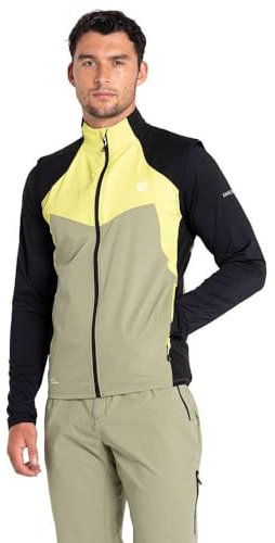 DARE2B Herren Weste Lattitudinal schwarz/gelb/oliv M