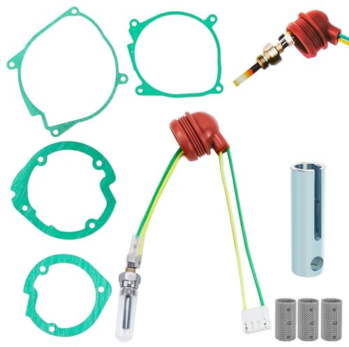 Glühkerze Standheizung, 9 Stk Glühkerze Diesel Standheizung, Standheizung Keramik pin glühkerze Kit Parkheizung Auto Lkw Kompatibel mit 12V 2KW 5KW 8KW Standheizung Ersatzteile