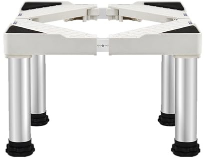 YiHYSj Adjustable Refrigerator Stand Heightened 8/10/15  Washing Machine Base Dryer Pedestal Length 20-29 Dishwasher Pedestal Appliance Stand Prevent Scratch Dent (Feet Height 15.75)