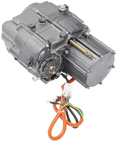 Kit di costruzione del motore ATV, motore brushless da 1000 W, 60 V, con cambio automatico a 4 marce, risparmio energetico, bordi lisci, copertura protettiva, per ATV, moto elettrica e go-kart