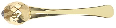 Veemoon Varilla de Masaje Ocular Dorada Cuchara para Crema de Ojos Manual, Aleación de Zinc, Masaje Relajante para Contorno de Ojos, Cuidado Facial Portátil para Mujeres