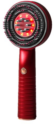 Acunny Elektrisk huvudmassageapparat, huvudmassageapparat med oljedispenser, 3 lägen, bärbar, vattentät, avslappningsborste, för, dusch, resor, spa, skönhet
