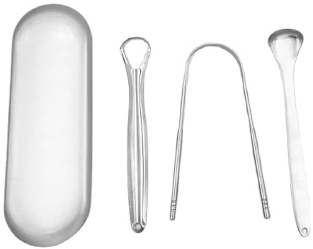 Rascador de Lengua Resistente para Adultos Eliminador de Mal Olor y Combate