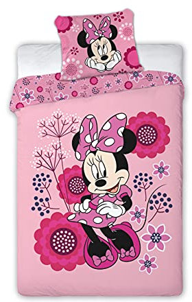 AYMAX S.P.R.L Disney Minnie Mouse – Single Duvet Cover Set