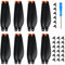 Propeller für DJI Mini 3 Pro, 16 Stück Ersatzpropeller Kompatibel mit DJI Mini 3 Pro, Drohnen Ersatzpropeller, Propellerblatt Ersatzteile mit Schrauben Geräuscharm, Stabiles Flugdrohnenzubehör