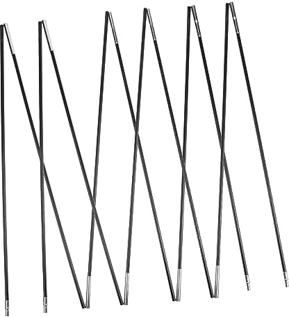 GOOHOCHY Fiberglass Tent Poles for Camping Durable Lightweight Support Rods Outdoor Use Easy to Store and Carry Tents and Canopies